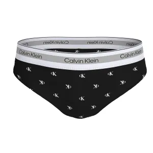 Calvin Klein Brazilian panties with Logo Waistband Black