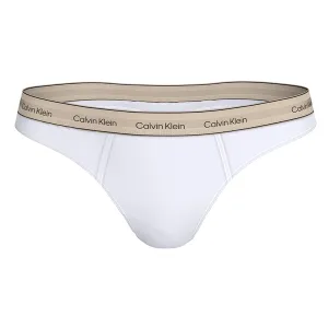 Calvin Klein Thong Heritage Classic Cotton Stretch White
