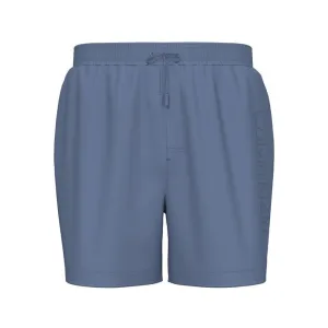 Calvin Klein Tech Medium Drawstring Swim Shorts Blue Tulip