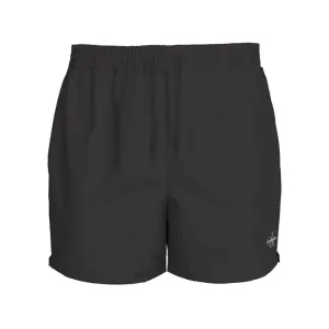 Calvin Klein Monogram Medium Drawstring Swim Shorts Black