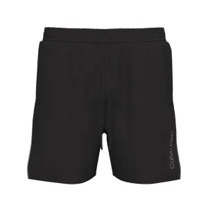 Calvin Klein Tech Medium Drawstring Swim Shorts Black