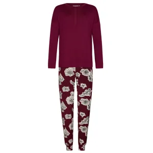 Pastunette Dark Red Pyjama 121252-210-2