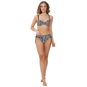 Pastunette Black Swimsuits Graphic Print