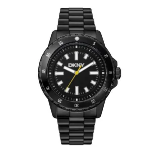 DKNY Men's Sport Watch Black Stainless Steel Bracelet Watch 43mm DK1G130M0085