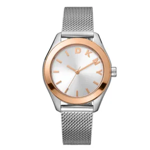 Dkny Everyday Women'S Silver Dial Stainless Steel Watch
Dk1L032M0055