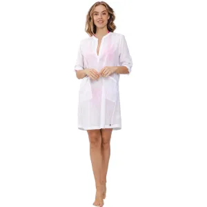 Rebel Beach Dress Cover White
