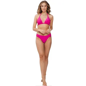 Rebel Set Bikini Top Cerise