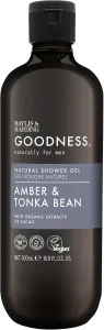 Baylis & Harding Goodness Men's Amber & Tonka Bean Natural Shower Gel