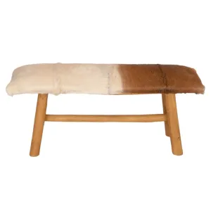 Bench DI DF21-44 Brown & White Fur