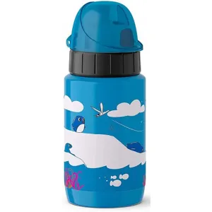 Drink2Go Light Steel - Decor Penguin 0,4L Blue