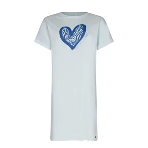 Rebelle 111261-628-2 Nightdress Cut On Sleeve (95 Cm) Light Blue