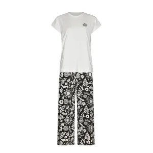 Rebelle 121261-644-1 Pyjama With Straight Pants Off-White