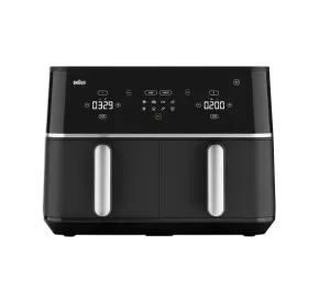 Braun TwinCook 5 Dual Basket Air Fryer - Black | TD30IBK