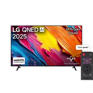 LG TV 75-Inch QNED70 AI 4K Smart Magic Remote, HDR10 – WebOS 2025