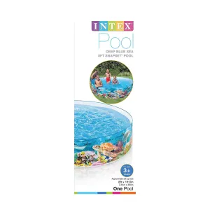Intex Deep Blue Sea Snapset 244 X 46 Cm
