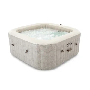 Intex Chevron Deluxe Square Bubble Spa Set