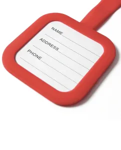 Gabol  Luggage Name Tag Red Durable Travel Id#800040