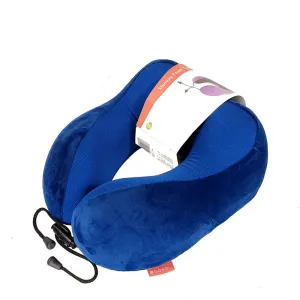 Gabol  Memory Foam Travel Neck Pillow Blue Ergonomic Support Blue#800037