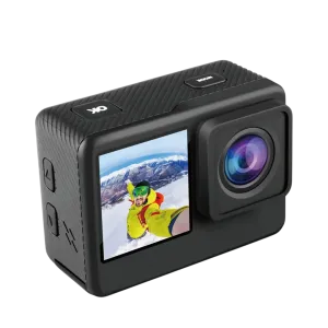 Porodo (PD-4KACAM-BK) 16MP 4K Action Camera - Waterproof - Black