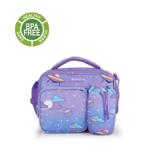 Gabol School Lunch Bag Cosmos Light Purple.
