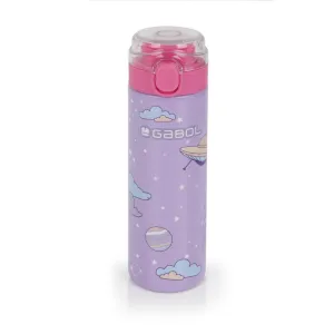 Gabol School Stainless Steel Bottle Cosmos Light Purple.