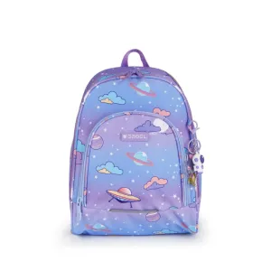 Gabol School Backpack Small 1 Parts Cosmos Light Purple.