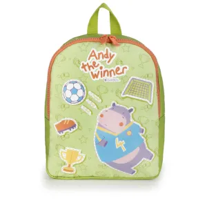 Gabol School Backpack Small 1 Part Andy Staff Green.