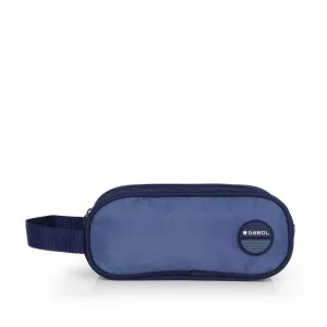 Gabol School Pencil Case 3 Parts Whisper Navy Blue.