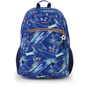 Gabol School Backpack 2 Parts Crew Blue.