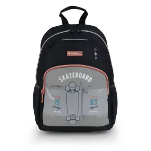 Gabol School Backpack 1 Parts Trick Grey-Black.