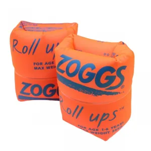 Zoggs Roll Up(1-6Yrs) Swim Floater Orange/Blue