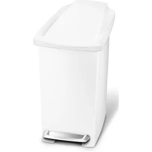 Simple Human, Slim Pedal Bin White