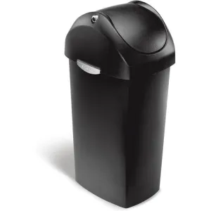 Simple Human, Swing Lid Bin - Black