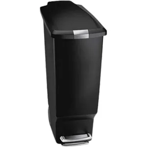 Simple Human, Slim Pedal Bin Black 40L