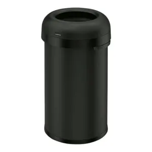 Simple Human, 60L open bullet bin, matte black