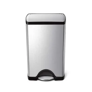 Simple Human, Rectangular Pedal Bin Fpp  38L