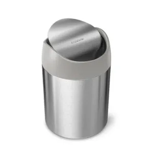 Simple Human, 1.5 L Mini Bin, Brushed 