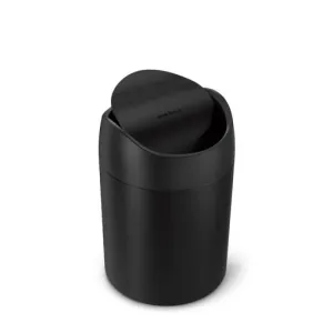 Simple Human, 1.5L Mini Bin, Matte Black