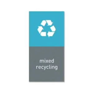 Simple Human, Magnetic Label - Mixed Recycling