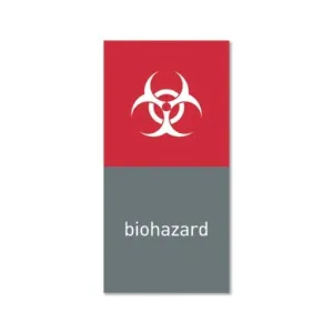 Simple Human, Magnetic Label - Biohazard
