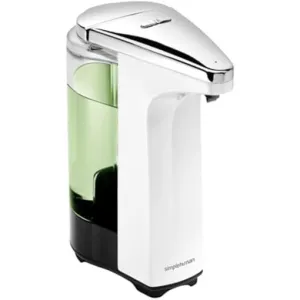 Simple Human, Compact Sensor Pump White With Soap Sample  237Ml