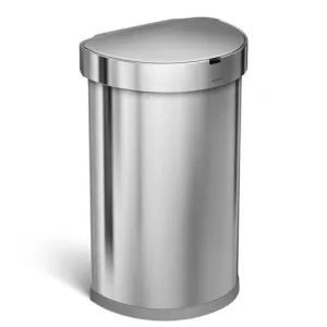 Simple Human, Semi Round Sensor Bin Nc  45L