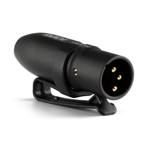 Transformer-balanced 3.5mm TRS to XLR adaptor