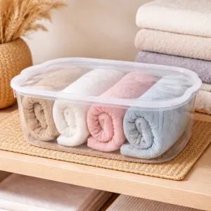 Clear Organizer Box with Lid