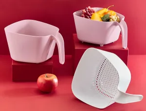 Double Strainer with Handle