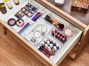 Clear Modular Organizer