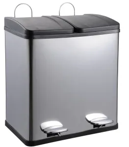 Recycling Bin 2 Compartments