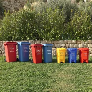 Delta Wheeled Dustbin 360L