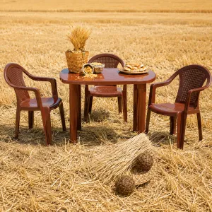 Julia Caned Armchair