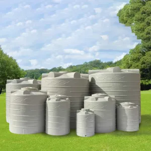 Cylindrical poly tank 300L